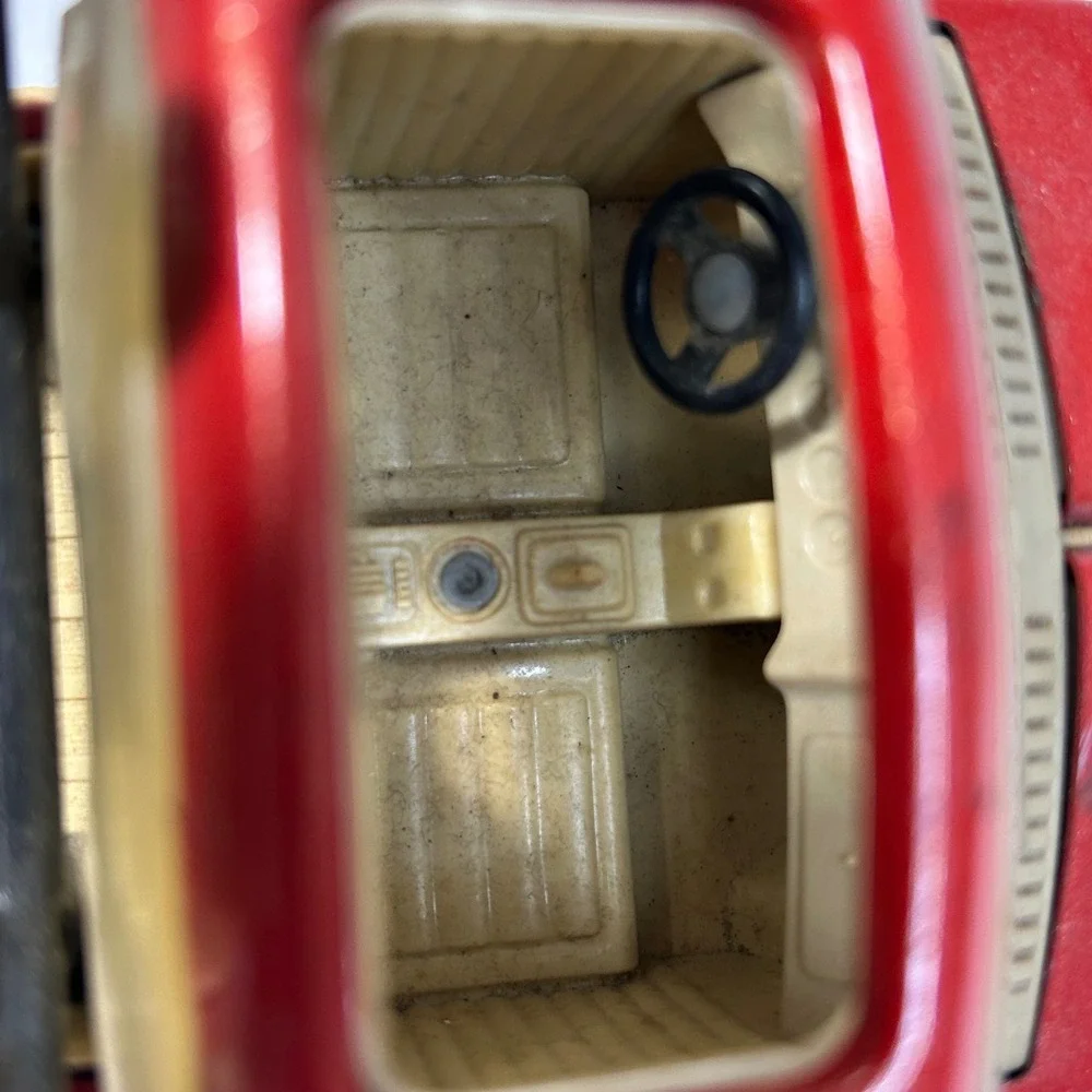 Vintage Tonka Road Rebel Steel Pickup Truck‎ 1980s Red Metal Body